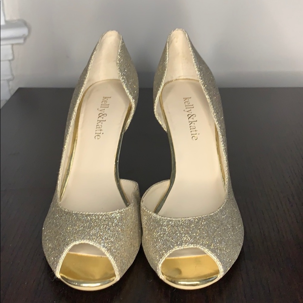 Gold heels